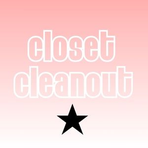 CLOSET CLEAN OUT